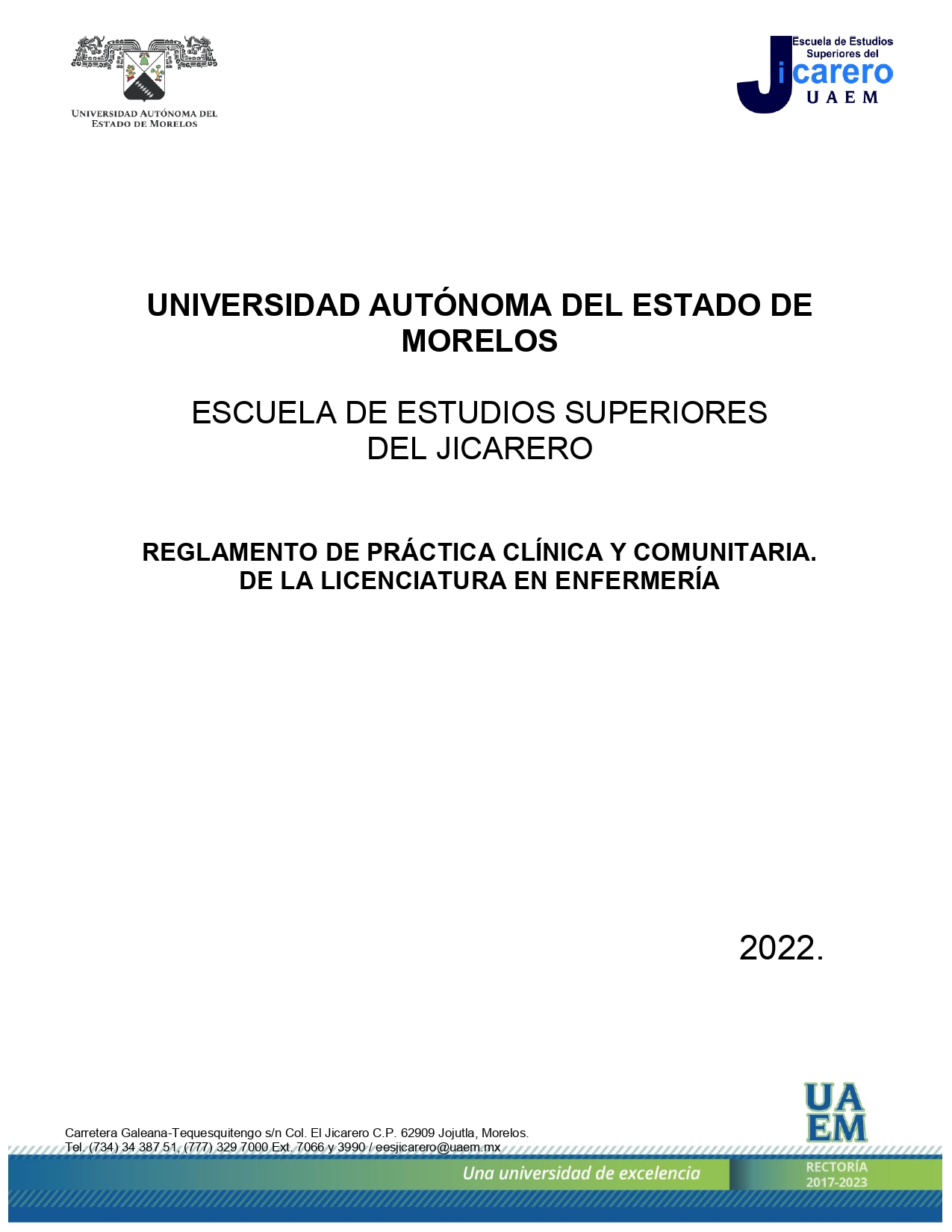 Reglamento De Pr Ctica Cl Nica Y Comunitaria De La Licenciatura En